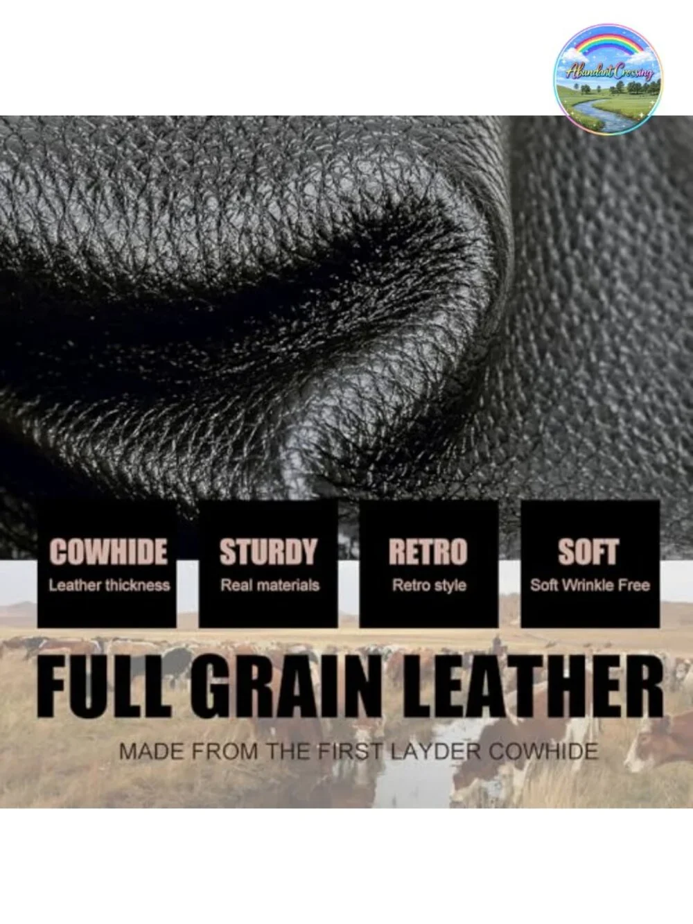 Full Grain Leather Anti-Theft Lock Clutch Bag with Handle for Men Travel Wallet